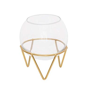 Imagem de Castiçal aromático de vidro para decoração de castiçal para casa, adereços românticos, suporte de castiçal, decoração de mesa, presente