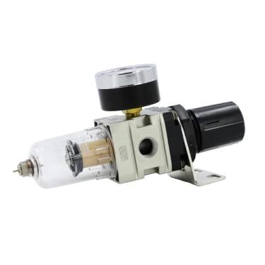 Imagem de Válvula de ajuste do filtro de pressão de ar do compressor de ar pneumático aw2000-02 único processador de ar de separação de óleo e água (AW2000-4mm)