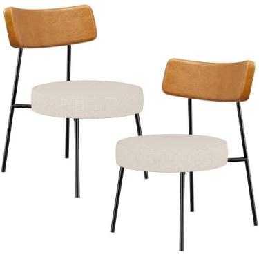 Imagem de Kit 02 Poltronas Para Sala De Estar Fixa Londres L02 material sintétic