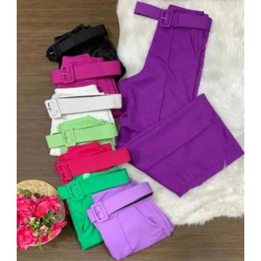 Imagem de Calças Alfaiataria pantalona - Amoremio