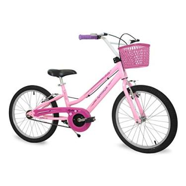 Imagem de Bicicleta Feminina Aro 20 Rosa Bella