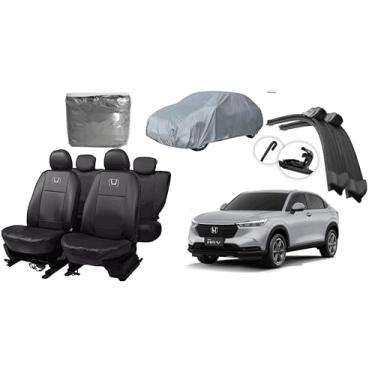 Imagem de Capa de couro +Capa de cobrir + Limpador de para - brisa -Honda hrv 20-24