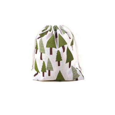 Imagem de 1 pacote com cordão de 14 x 16 cm, sacos de presente estampados, bolsas de joias, bolsa à prova de poeira para itens pequenos, lembrancinhas de casamento, suprimentos para eventos, lembrancinhas de