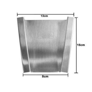 Imagem de Régua Pão Hamburguer Corte Altura Padrão Smash Burguer - Aisa do Brasi