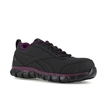 Imagem de Reebok Work Sublite Cushion Safety Toe Athletic Work Shoe Industrial, Black