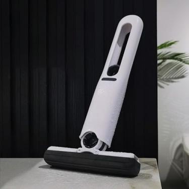 Imagem de Esfregão de mesa multifuncional, ferramenta de limpeza compacta (adequado para banheiros, mesas, mesas de jantar, pias pequenas) (branco)