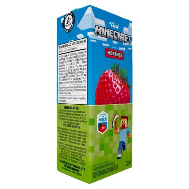 Imagem de Suco Tial Minecraft Sabor Morango 200ml