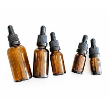 Imagem de Kit Com 50 Frasco Conta Gotas Ambar 50Ml - Rplabor