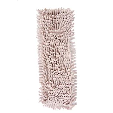 Imagem de CUOFYUNL Pano de almofadas de esfregão reutilizáveis ​​- Cabeças planas de substituição para limpeza de piso úmido ou seco (Bege)