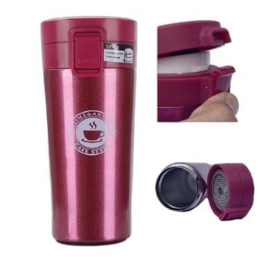 Imagem de Copo Térmico Aço Inox Infusor Garrafa Caneca Café A Vácuo