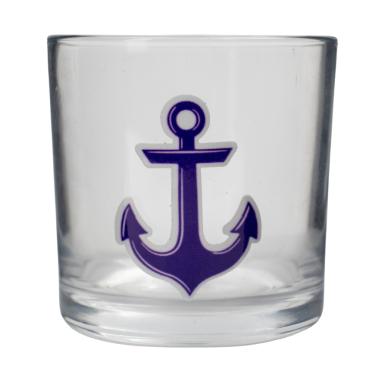 Imagem de Copo de Whiky de Vidro Marinheiro Âncora 300 ml