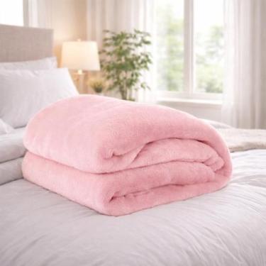 Imagem de Cobertor Manta Queen Microfibra Fleece Premium 01 Pç Toque Aveludado -