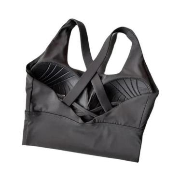 Imagem de Sutiã Esportivo Feminino De Alta Intensidade À Prova De Impacto, Respi