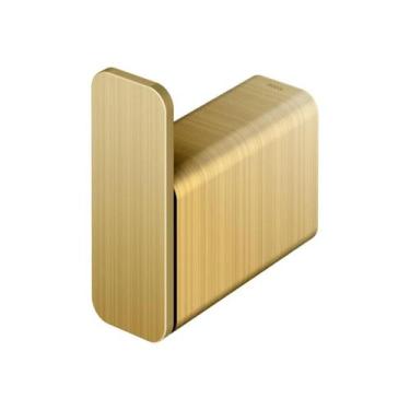 Imagem de Cabide De Parede Ouro Escovado Docol Flat