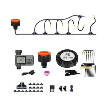 Imagem de Sistema De Temporizador De Nebulização Ajustável Para Jardim 360 graus