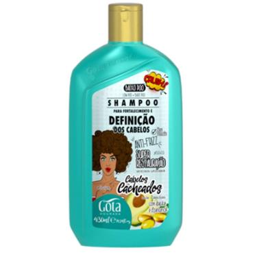 Imagem de Shampoo Cacheados Abacate + D´Pantenol Gota Dourada - 430 ml 