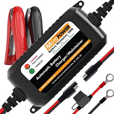Imagem de MOTOPOWER MP00206A 12V 1.5Amp Automatic Battery Charger, Battery Maintainer for Cars, Motorcycles, ATVs, RVs, Powersports, Boat and More