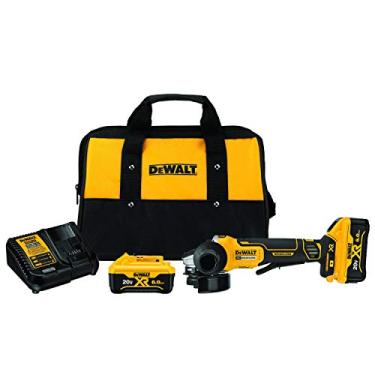 Imagem de DEWALT Esmerilhadeira Angular de 4 1/2 Pol. (114mm) Brushless com 2 Baterias 20V 5.0 Ah...