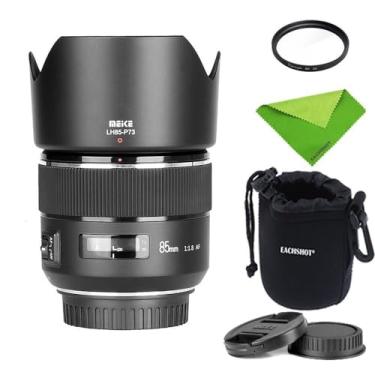 Imagem de Meike 85mm F1.8 Lente Full Frame AF STM Lente de grande abertura com foco automático e teleobjetiva média fixa para retratos para câmeras sem espelho Sony E Mount A9 A7III A7II A7 A7 A7R3 A7R4