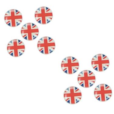 Imagem de Inglaterra 10 peças do país broche britânica rainhas do Reino Unido broche de lapela rainha festa favor vestido broche do Reino Unido broche de festa