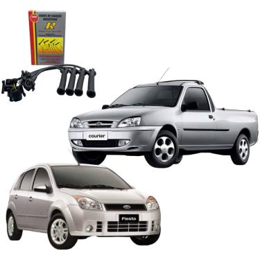 Imagem de Jogo Cabos Vela Ngk Ford Courier Fiesta 1.4 16v Scf11