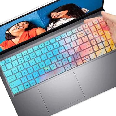 Imagem de Capa de teclado colorida para Dell Inspiron 15 3535 3530 3510 3511 3515 3525 5510 5515 5518, Dell Vostro 15 3515 3520 3530 3510 5510, 15,6 Dell Latitude 3520 3530 3510 5510, 15,6 Dell Latitude 35,6