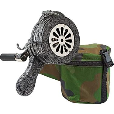 Imagem de Vixen Horns Alarme/Sirene de metal portátil operado manual com manivela alta (Air Raid) VXS-1000M