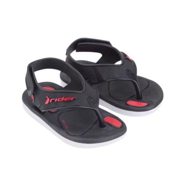 Imagem de Chinelo Rider R Line Plus Infantil Preto