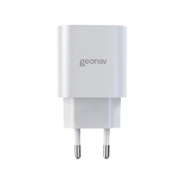 Imagem de Geonav Carregador Universal Ultra Rápido, Power Delivery 25W, 1 Porta USB-C, CH25PDWT, Branco