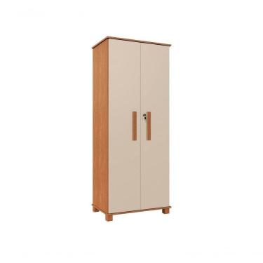 Imagem de Armário Multiuso Dallas 100% Mdf Com Chave Camas Fenix Cor:nature-off White