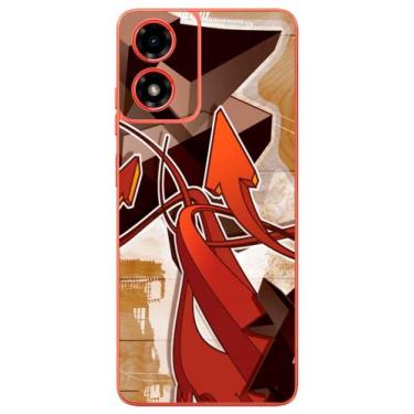 Imagem de Capa Adesivo Skin071 Verso Para Motorola Moto G04S (2024) - KawaSkin