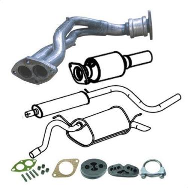 Imagem de Escapamento Completo Palio 1.6 16v 1998 A 2003 - ScapJá