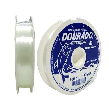 Imagem de Linha Monofilamento Dourado 100mts Mazzaferro, 0,35