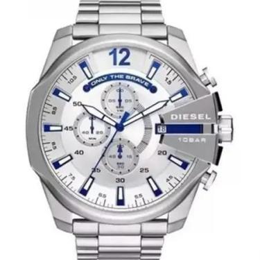 Imagem de Relógio Masculino Diesel Dz4477 Mega Chief C/NF Aço Inox - Majestoso J