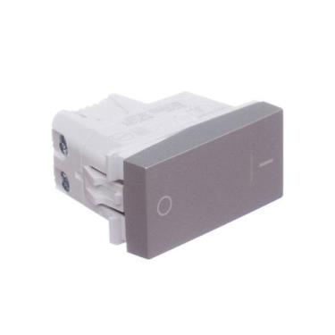 Imagem de Módulo Interruptor Bipolar Simples 10A Alumínio Orion Schneider, Alumí