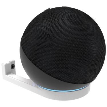 Imagem de Suporte Stand de Parede Compatível com Alexa Echo Dot 4 ou 5ª Geração,