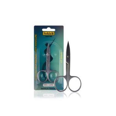 Imagem de Tesoura Tesourinha Para Unha Curva Manicure Aço Inox - Sekich