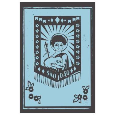 Imagem de Placa Decorativa MDF São João Junino 20x30cm - Quartinhos
