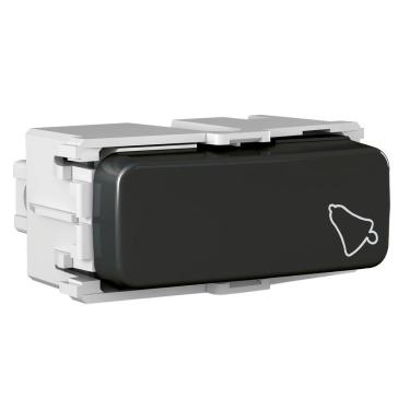 Imagem de Módulo Pulsador Campainha 10A 250Vca Preto Compose - Weg