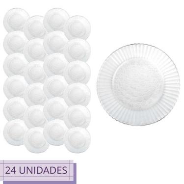 Imagem de Jogo 24 Pratos Primavera Fundo 22cm Redondo Restaurante - NADIR FIGUEI