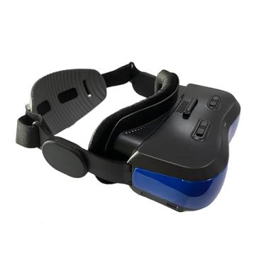 Imagem de VISIONhmd Óculos de vídeo Bigeyes H5 Pro USB-C com 2 alto-falantes. Entrada tipo C, fácil de conectar diretamente ao iPhone 15, Plug and Play, sem necessidade de aplicativo. Não VR HMD. Sem bateria