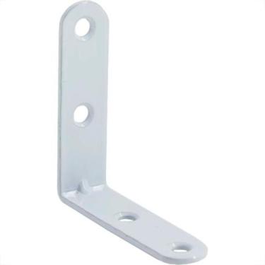 Imagem de Cantoneira Para Moveis Thompson Branca Caixa Com 50 Pecas 1,1/2'' - MA