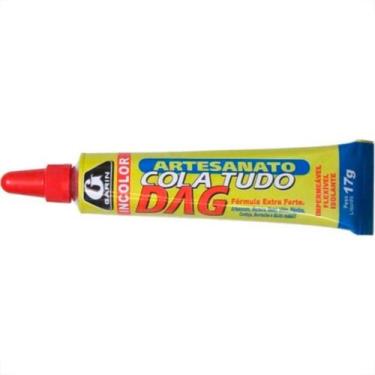 Imagem de Cola Tudo Dag Plus Garin Artesanato 17G Cartela - Kit C/12 Pecas
