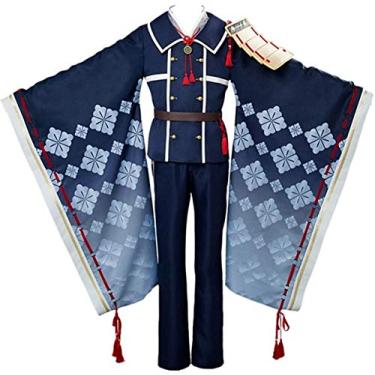 Imagem de Touken Ranbu Online Hakusan Yoshimitsu cosplay fantasia fantasia de Halloween conjunto completo, Fantasias, Large