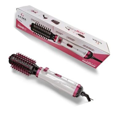 Imagem de Escova rotativa Gama Italy New Turbo Plus 2300 220V 3 em 1, Branco e R