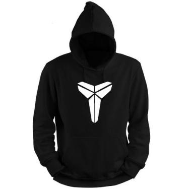 Imagem de Blusa Moletom Capuz Basquete Kobe Bryant Logo LAL Basketball - Loja Wh