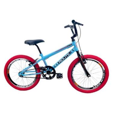 Imagem de Bicicleta Infantil Aro 20 Cross Bmx Turn Up - Route - Route Bike, Azul
