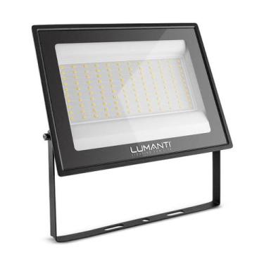 Imagem de Refletor LED SMD retangular IP65 200W, 3000k quente LUMANTI