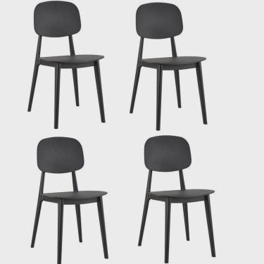 Imagem de Conjunto 4 Cadeiras Cátia Polipropileno