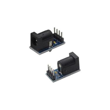 Imagem de Módulo Conector Alimentação Jack P4 Fêmea 5x5 2.1mm - CHIPSCE
